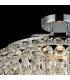 Coniston 48cm Semi Flush Ring Ceiling 4 Light E14 Polished Chrome/Crystal-9