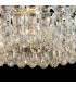 Coniston 48cm Semi Flush Ring Ceiling 4 Light E14 Polished Chrome/Crystal-10