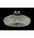 Coniston 60cm Semi Flush Ring Ceiling 6 Light E14 Antique Brass/Crystal-7