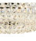 Coniston 60cm Semi Flush Ring Ceiling 6 Light E14 Polished Chrome/Crystal-6