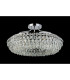 Coniston 60cm Semi Flush Ring Ceiling 6 Light E14 Polished Chrome/Crystal-7