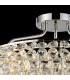Coniston 60cm Semi Flush Ring Ceiling 6 Light E14 Polished Chrome/Crystal-8