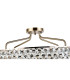 Coniston 80cm Semi Flush Ring Ceiling, 8 Light E14, Antique Brass/Crystal Item Weight: 20kg