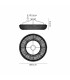 Coniston 80cm Semi Flush Ring Ceiling, 8 Light E14, French Gold/Crystal Item Weight: 20kg