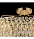 Coniston 80cm Semi Flush Ring Ceiling, 8 Light E14, French Gold/Crystal Item Weight: 20kg