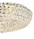 Coniston 80cm Semi Flush Ring Ceiling, 8 Light E14, Polished Chrome/Crystal Item Weight: 20kg