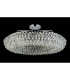 Coniston 80cm Semi Flush Ring Ceiling, 8 Light E14, Polished Chrome/Crystal Item Weight: 20kg