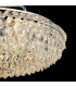 Coniston 80cm Semi Flush Ring Ceiling, 8 Light E14, Polished Chrome/Crystal Item Weight: 20kg