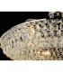 Coniston 80cm Semi Flush Ring Ceiling, 8 Light E14, Polished Chrome/Crystal Item Weight: 20kg