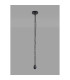 Kudo 12cm Electrical Pendant E27 Matt Black (Maximum Load 5kg)-2