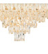Vivienne 70cm Pendant/Semi Flush 1E14 French Gold/Crystal