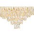 Vivienne 70cm Pendant/Semi Flush 1E14 French Gold/Crystal
