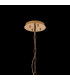 Vivienne 70cm Pendant/Semi Flush 1E14 French Gold/Crystal