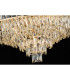 Vivienne 70cm Pendant/Semi Flush 1E14 French Gold/Crystal
