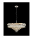 Vivienne 70cm Pendant/Semi Flush 1E14 Polished NIckel/Crystal