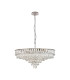 Vivienne 70cm Pendant/Semi Flush 1E14 Polished NIckel/Crystal