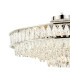 Vivienne 70cm Pendant/Semi Flush 1E14 Polished NIckel/Crystal