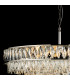 Vivienne 70cm Pendant/Semi Flush 1E14 Polished NIckel/Crystal
