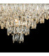 Vivienne 70cm Pendant/Semi Flush 1E14 Polished NIckel/Crystal
