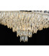 Vivienne 70cm Pendant/Semi Flush 1E14 Polished NIckel/Crystal