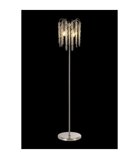 Wisteria Floor Lamp 4 Light E14 Polished Nickel / Crystal Item Weight: 15.38kg-2