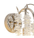 Wisteria Wall Lamp E14 Polished Nickel / Crystal-5