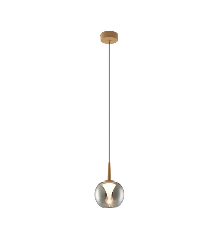 Andromeda Single Pendant 5W LED 3000K 500lm Light Gold/Chrome/Frosted 3yrs Warranty-4