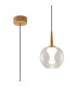 Andromeda Single Pendant 5W LED 3000K 500lm Light Gold/Clear/Frosted 3yrs Warranty-1