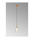Andromeda Single Pendant 5W LED 3000K 500lm Light Gold/Clear/Frosted 3yrs Warranty-2