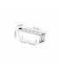 Blau Linear Recessed Spotlight 5 Light 12W LED 3000K 840lm Cut Out: L:145mm x W:40mm Black Driver Included-3
