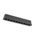 Blau Linear Recessed Spotlight 10 Light 24W LED 3000K 1680lm Cut Out: L:280mm x W:40mm Black Driver Included-1