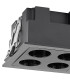 Blau Linear Recessed Spotlight 4 Light 10W LED 3000K 750lm Cut Out: L:70mm x W:70mm Black Driver Included-5