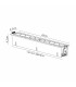 Blau Linear Recessed Spotlight 10 Light 24W LED 3000K 1680lm Cut Out: L:280mm x W:40mm Black Driver Included-3