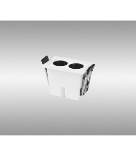 Blau Linear Recessed Spotlight 2 Light 6W LED 3000K 360lm Cut Out: L:60mm x W:40mm White Driver Included-2