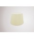 Dual Mount Round Empire, 280, 350 x 220mm Faux Silk Fabric Shade, Ivory Pearl, White Laminate - 2