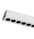 Blau Linear Recessed Spotlight 10 Light 24W LED 3000K 1680lm Cut Out: L:280mm x W:40mm White Driver Included-5