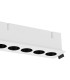 Blau Linear Recessed Spotlight 5 Light 12W LED 3000K 840lm Cut Out: L:145mm x W:40mm White Driver Included-4