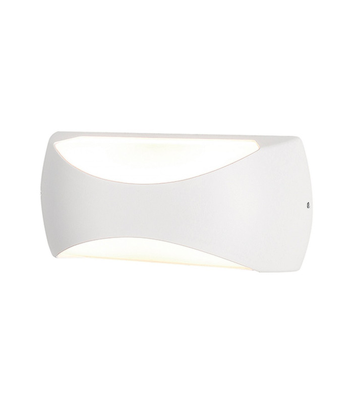 Butan Wall Lamp 2 x 6W LED 3000K 1000lm IP65 Matt White 3yrs Warranty-1