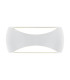 Butan Wall Lamp 2 x 6W LED 3000K 1000lm IP65 Matt White 3yrs Warranty-4