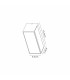 Cancun Wall Light 10.5W LED 3000K 885lm Dark Grey IP65 3yr Warranty-3