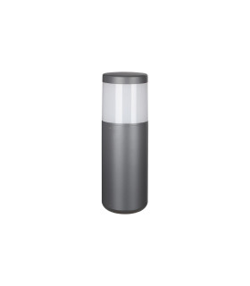 Chicago 35cm Round Post Lamp 1 x E27 IP65 Anthracite 2yrs Warranty-1