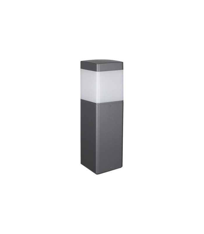 Chicago 35cm Square Post Lamp 1 x E27 IP65 Anthracite 2yrs Warranty-1