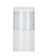 Chicago 35cm Round Post Lamp 1 x E27 IP65 Matt White 2yrs Warranty-4