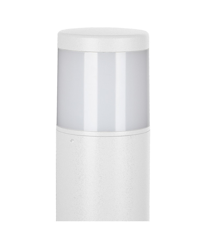 Chicago 35cm Round Post Lamp 1 x E27 IP65 Matt White 2yrs Warranty-4
