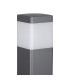 Chicago 35cm Square Post Lamp 1 x E27 IP65 Anthracite 2yrs Warranty-4