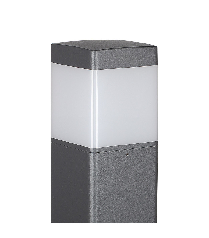 Chicago 35cm Square Post Lamp 1 x E27 IP65 Anthracite 2yrs Warranty-4