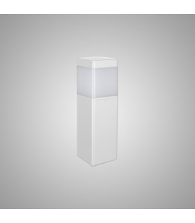 Chicago 35cm Square Post Lamp 1 x E27 IP65 Matt White 2yrs Warranty-2