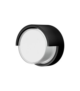 Creek Round Top Frame Wall Light 15W LED CCT Switchable 2700/3300/4000K 1000lm IP65 Black 3yrs Warranty-1