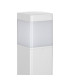 Chicago 35cm Square Post Lamp 1 x E27 IP65 Matt White 2yrs Warranty-4
