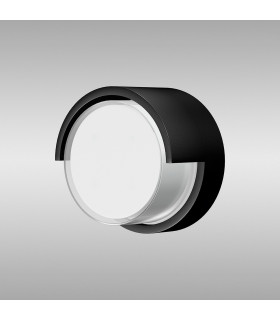 Creek Round Top Frame Wall Light 15W LED CCT Switchable 2700/3300/4000K 1000lm IP65 Black 3yrs Warranty-2